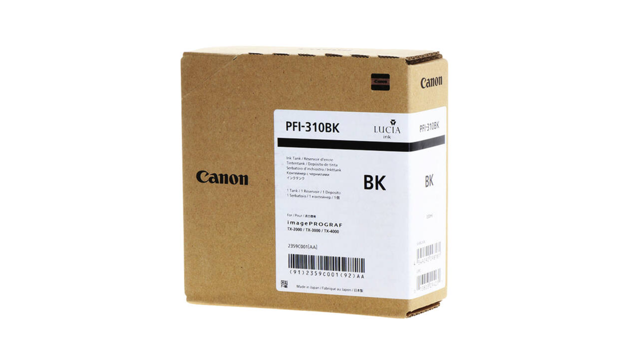 Inktcartridge Canon PFI-310 zwart