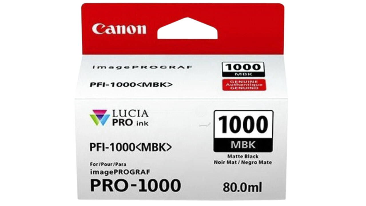 Inktcartridge Canon PFI-1000 mat zwart