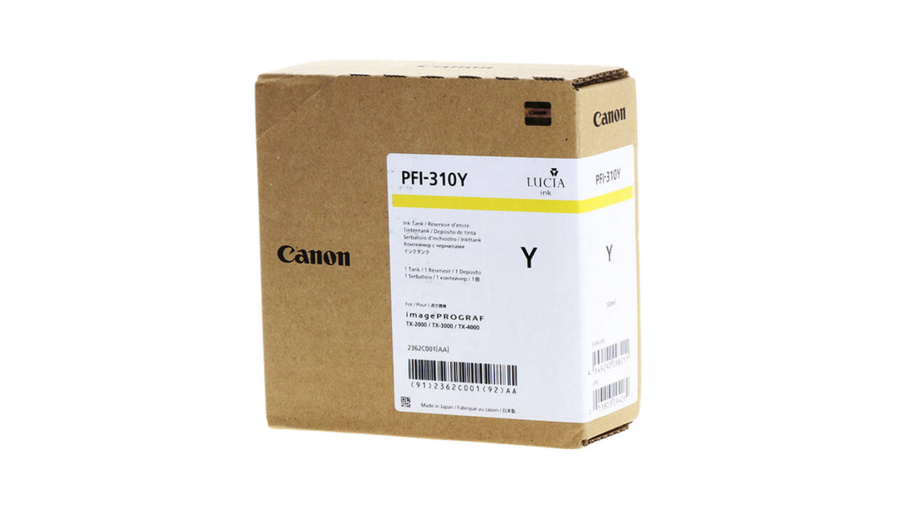 Inktcartridge Canon PFI-310 geel