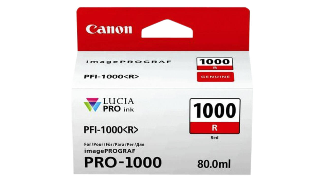 Inktcartridge Canon PFI-1000 rood