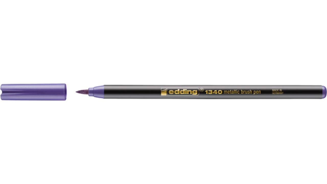 Brushpen edding 1340 metallic violet