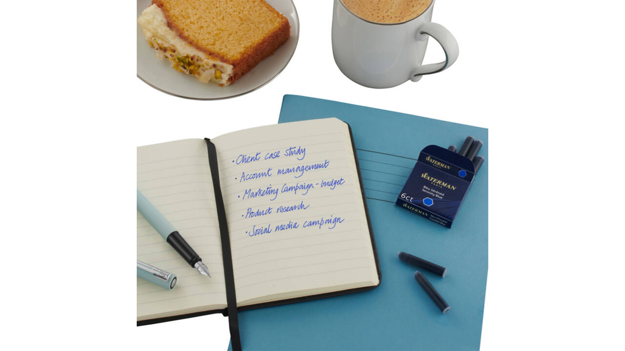 Vulpen Waterman Allure pastel blue CT fijn