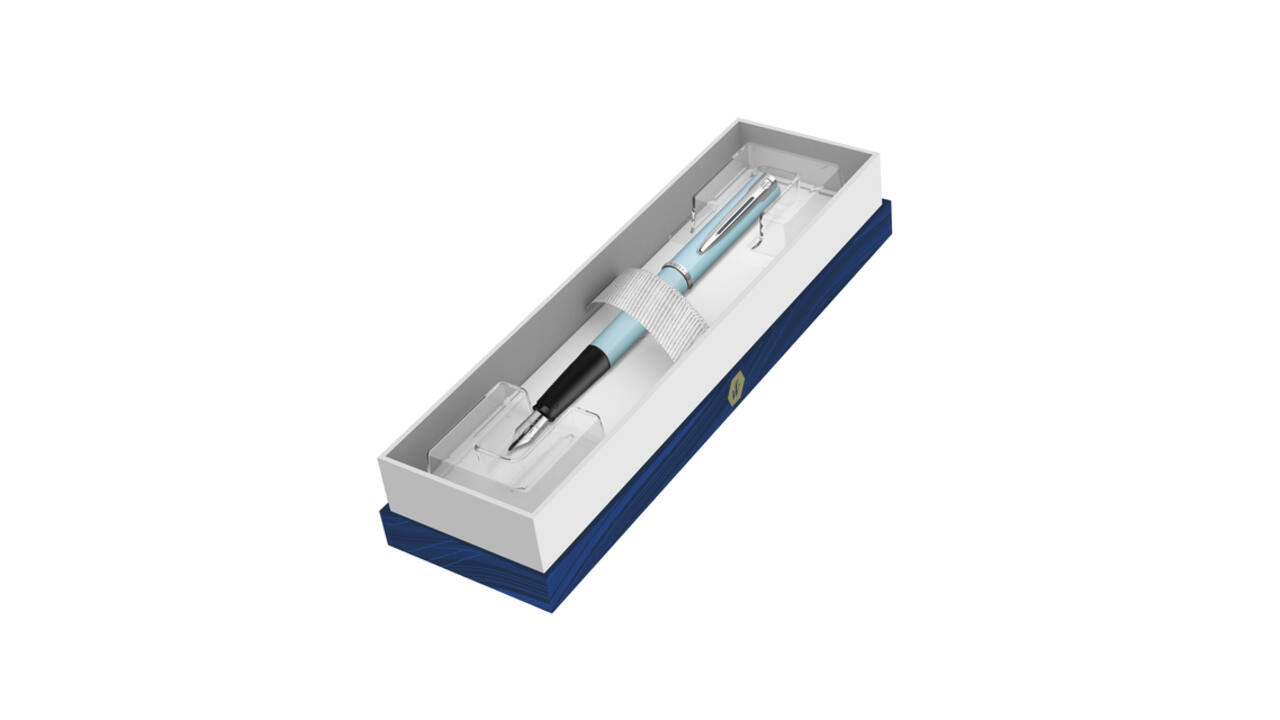 Vulpen Waterman Allure pastel blue CT fijn