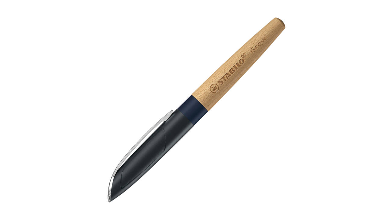Vulpen STABILO Grow medium bosbesblauw/beuken