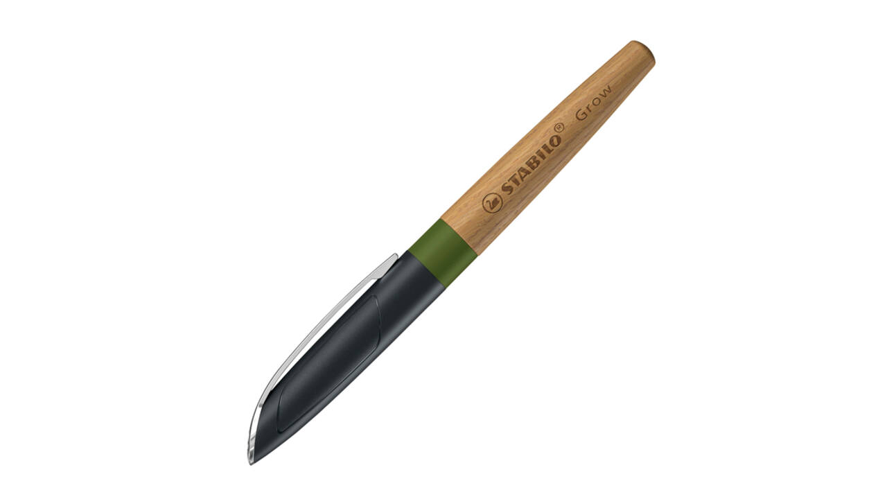 Vulpen STABILO Grow medium mosgroen/eiken