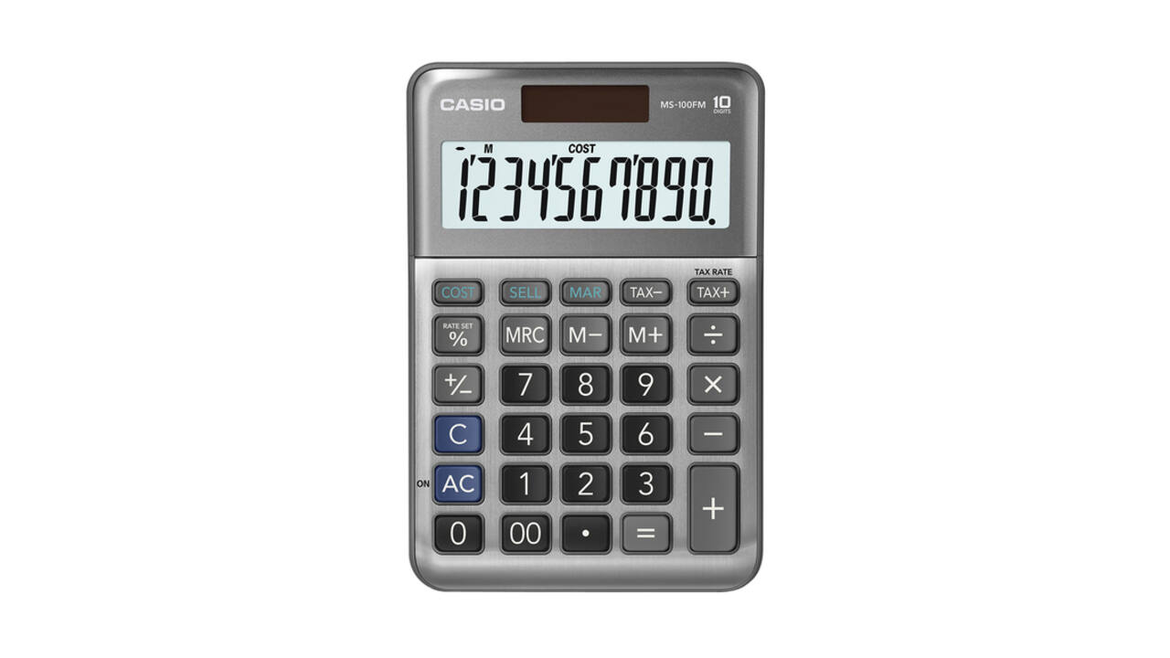 Rekenmachine Casio MS-100FM