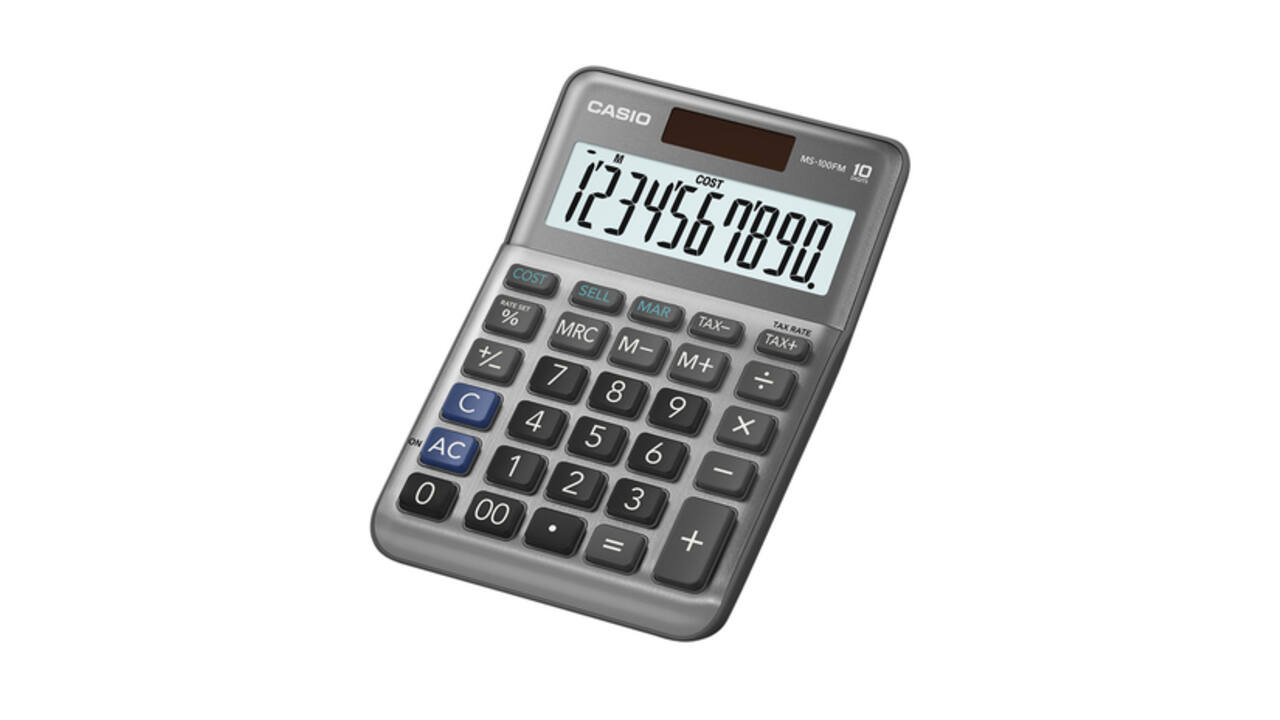 Rekenmachine Casio MS-100FM