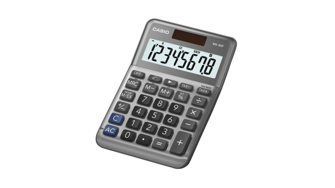 Rekenmachine Casio MS-80F
