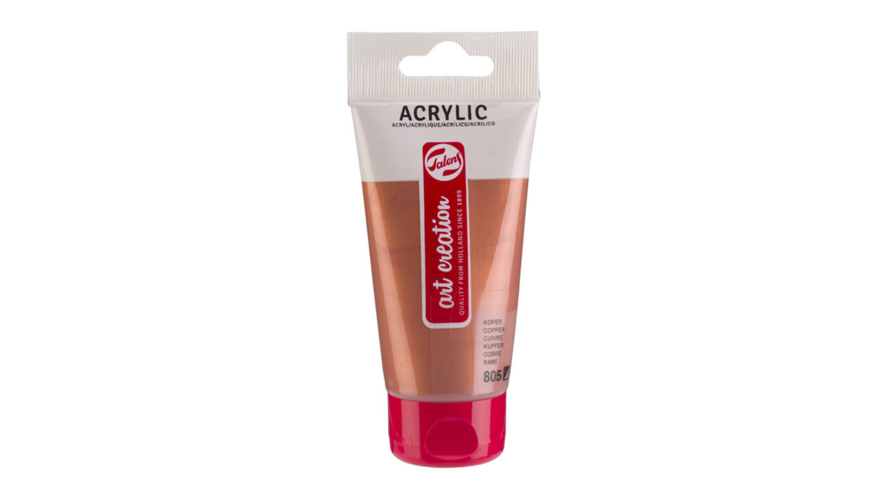 Acrylverf Talens Art Creation 805 koper tube à 75ml