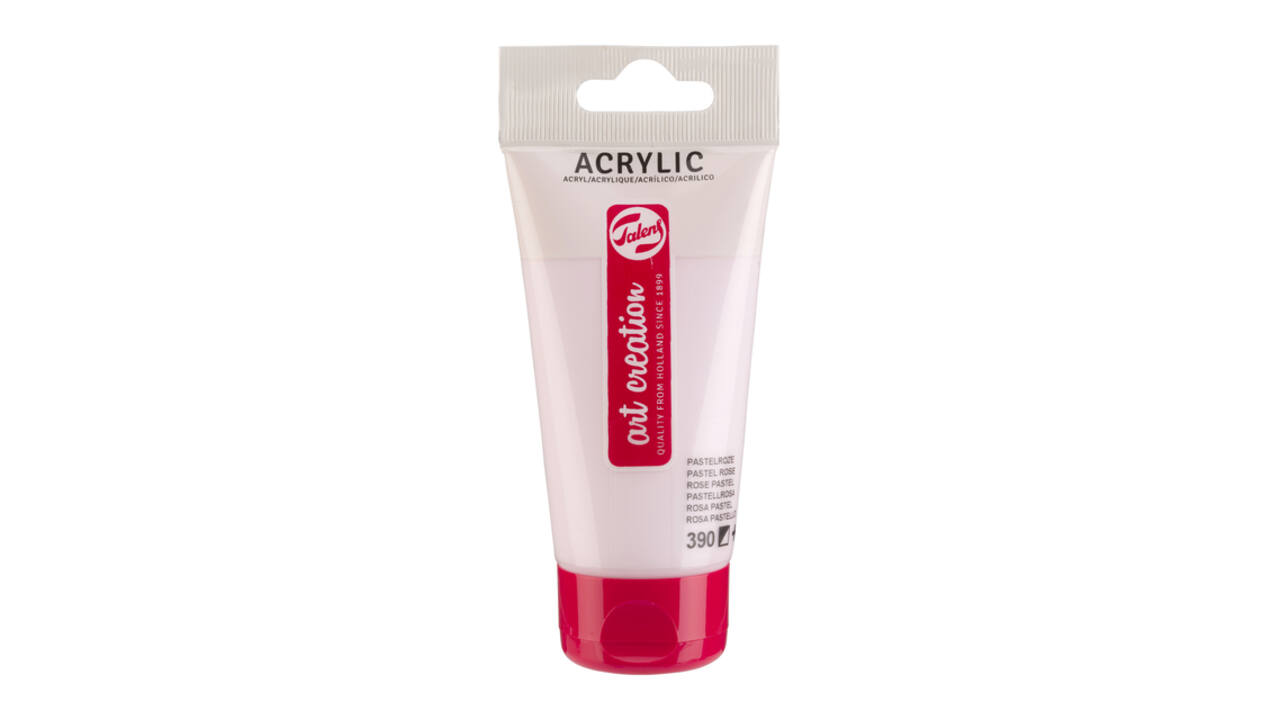 Acrylverf Talens Art Creation 390 pastelroze tube à 75ml