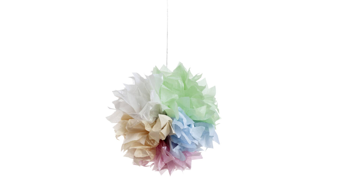Zijdevloeipapier Folia 50x70cm 20gr iriserend assorti 5 vel
