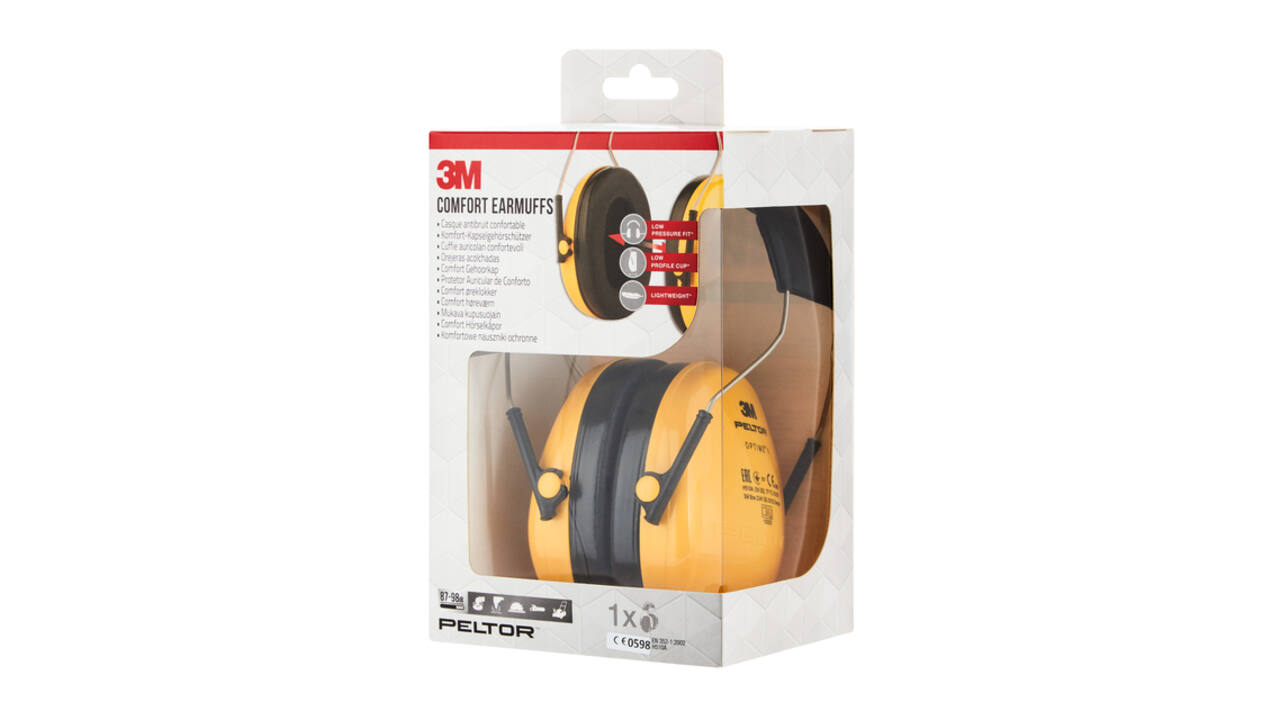 Oorkap 3M Peltor Optime Comfort H510A (87-98dB)