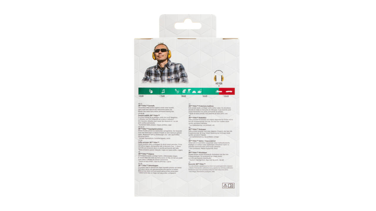 Oorkap 3M Peltor Optime Comfort H510A (87-98dB)