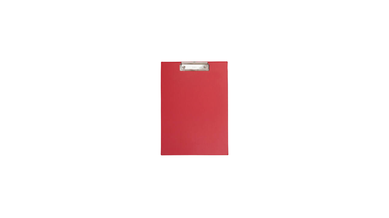 Klembord MAULpoly A4 staand PP-folie rood