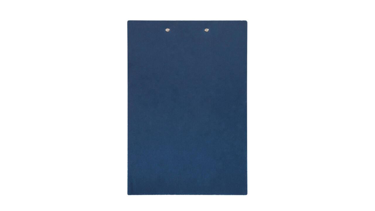 Klembord MAULbalance A4 staand versterkt 3mm karton blauw
