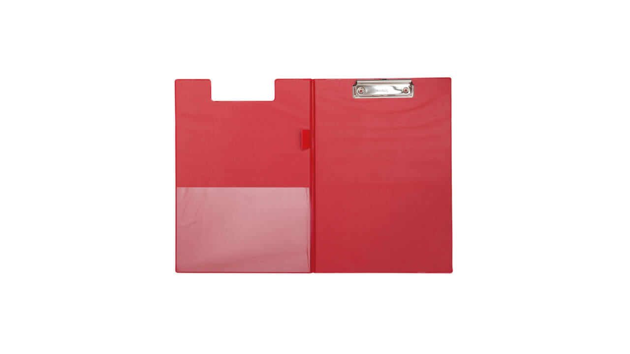 Klembordmap MAULpoly A4 staand PP-folie rood