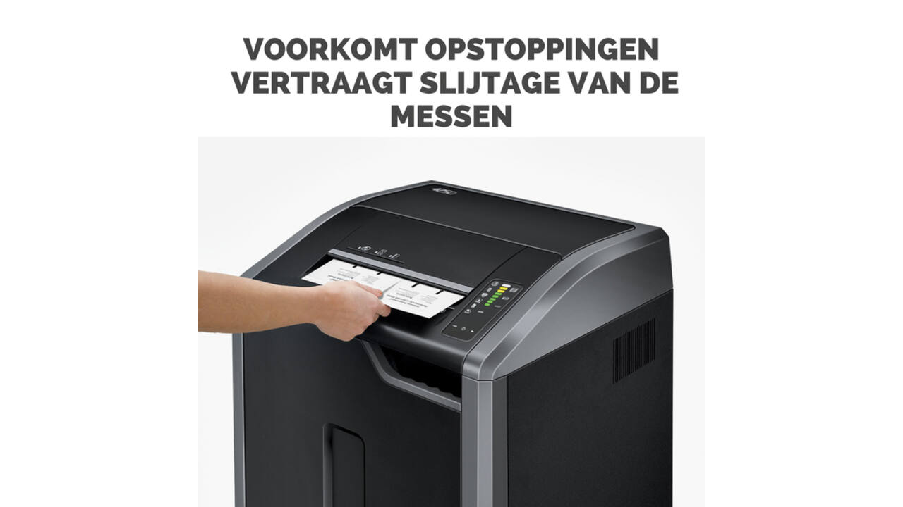 Olievellen voor papiervernietiger Fellowes Powershred Performance+ 10 vel