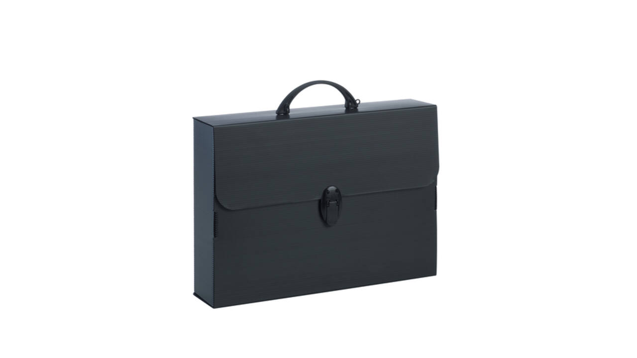 Tekenkoffer Favorit Every Line 375x270x80mm zwart