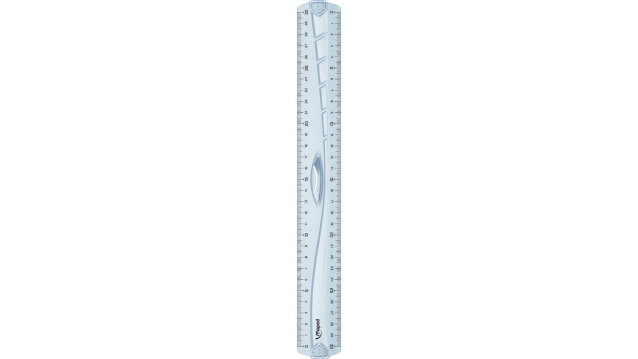 Liniaal Maped Geometric met handgreep 30cm