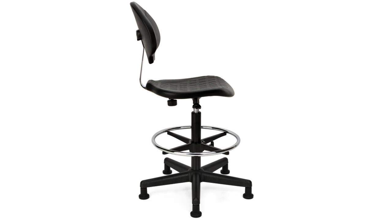 Werkstoel Euroseats Tarente Large zwart