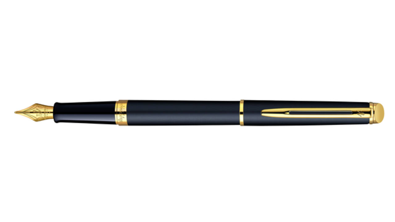 Vulpen Waterman Hémisphère matt black GT medium
