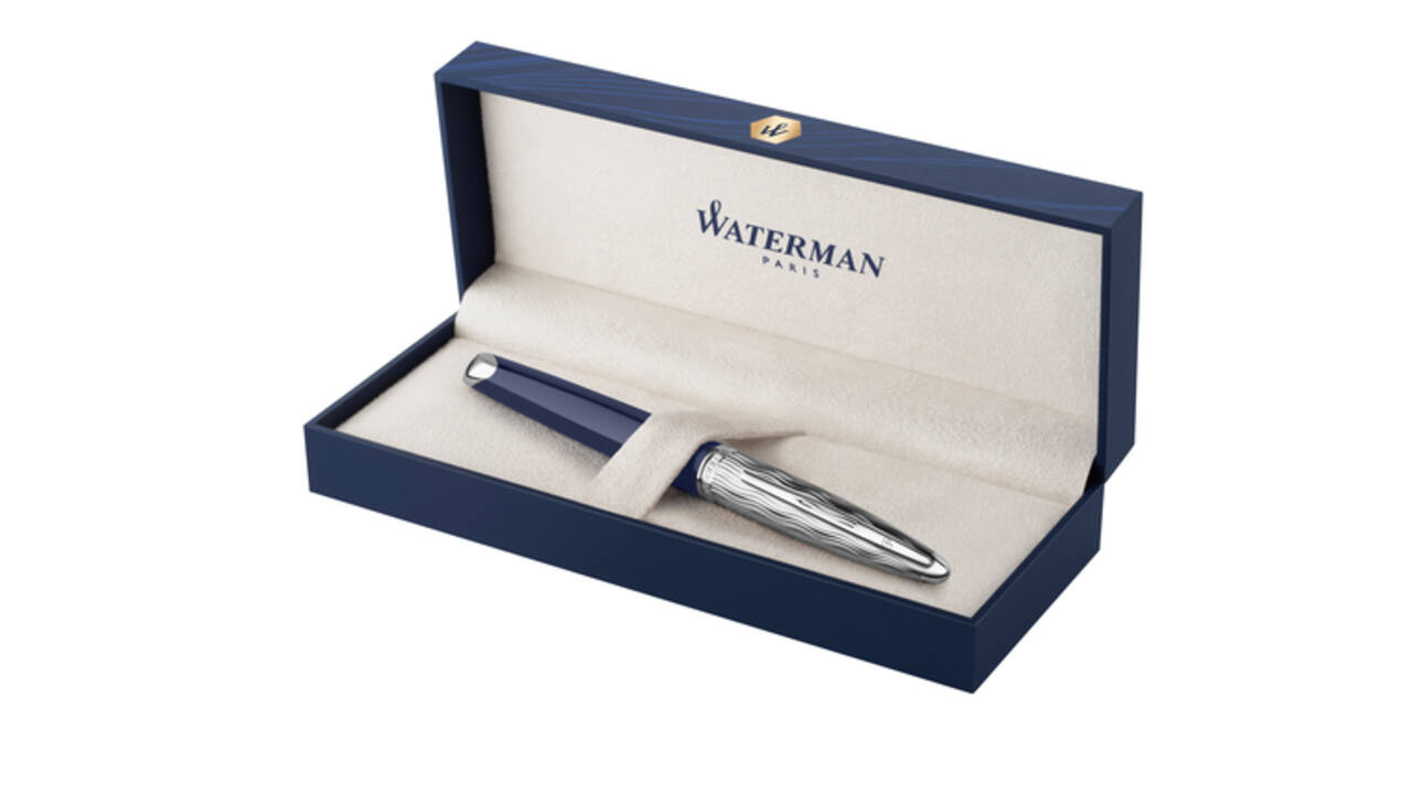 Vulpen Waterman Carène L'essence du blue deLuxe CT medium