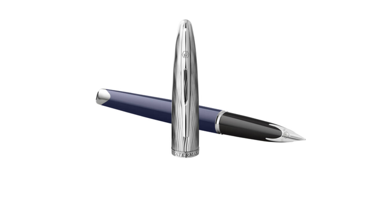 Vulpen Waterman Carène L'essence du blue deLuxe CT medium