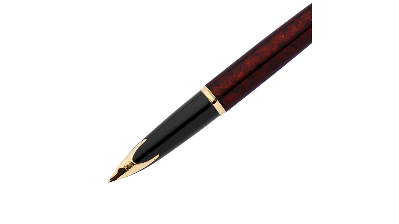 Vulpen Waterman Carène Marine amber GT medium