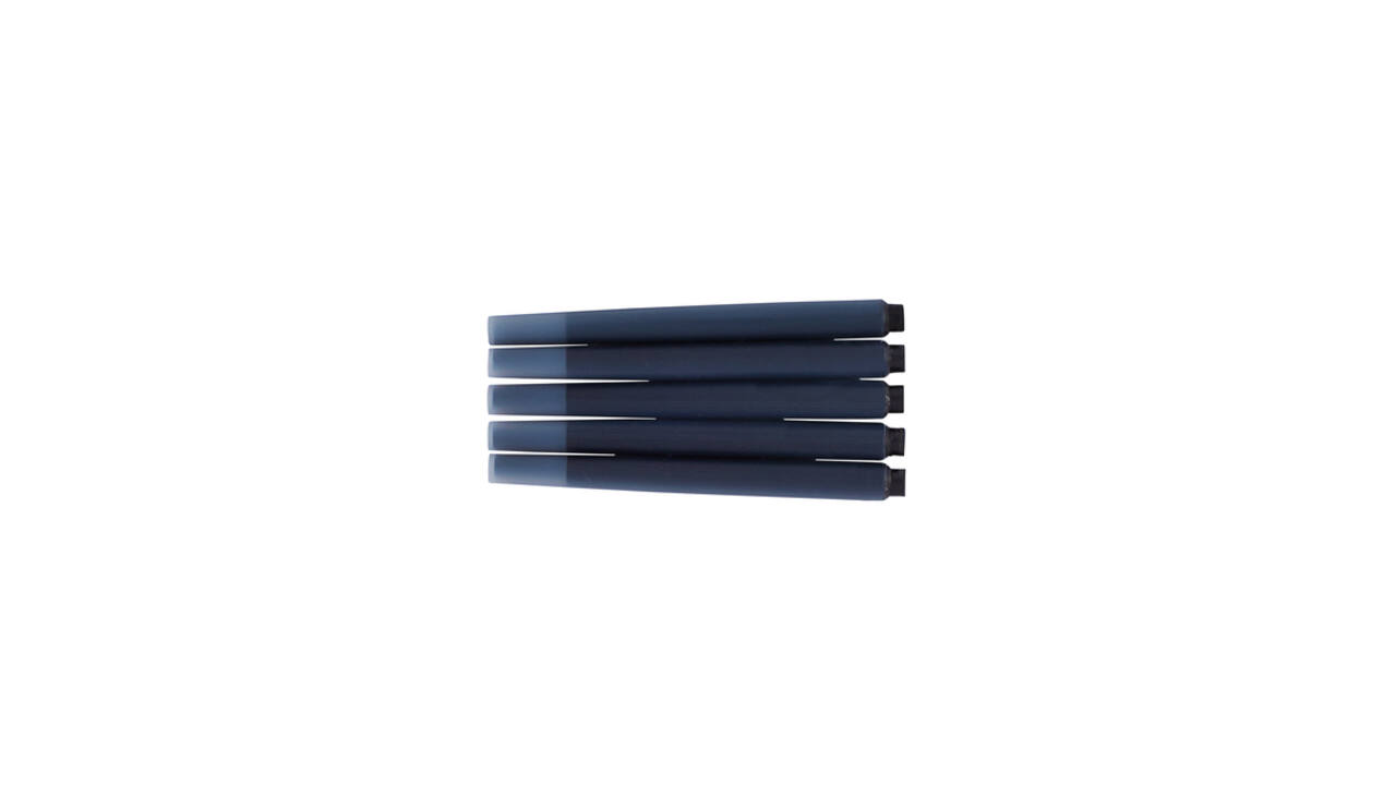Inktpatroon Parker Quink zwart blister à 10 stuks