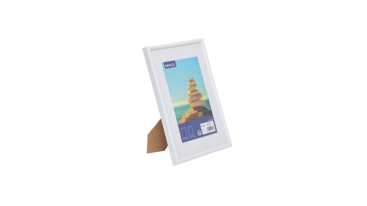 Fotolijst MAUL art 15x21cm kunststof frame wit