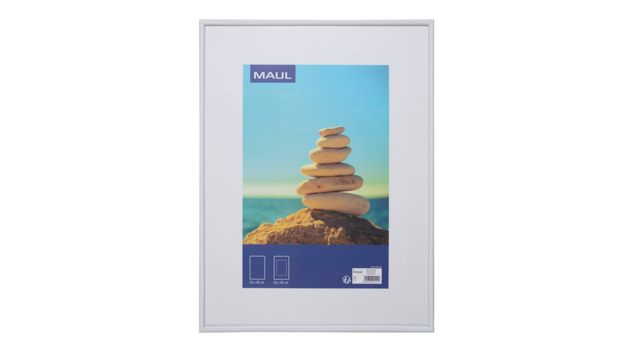 Fotolijst MAUL art 30x40cm kunststof frame wit