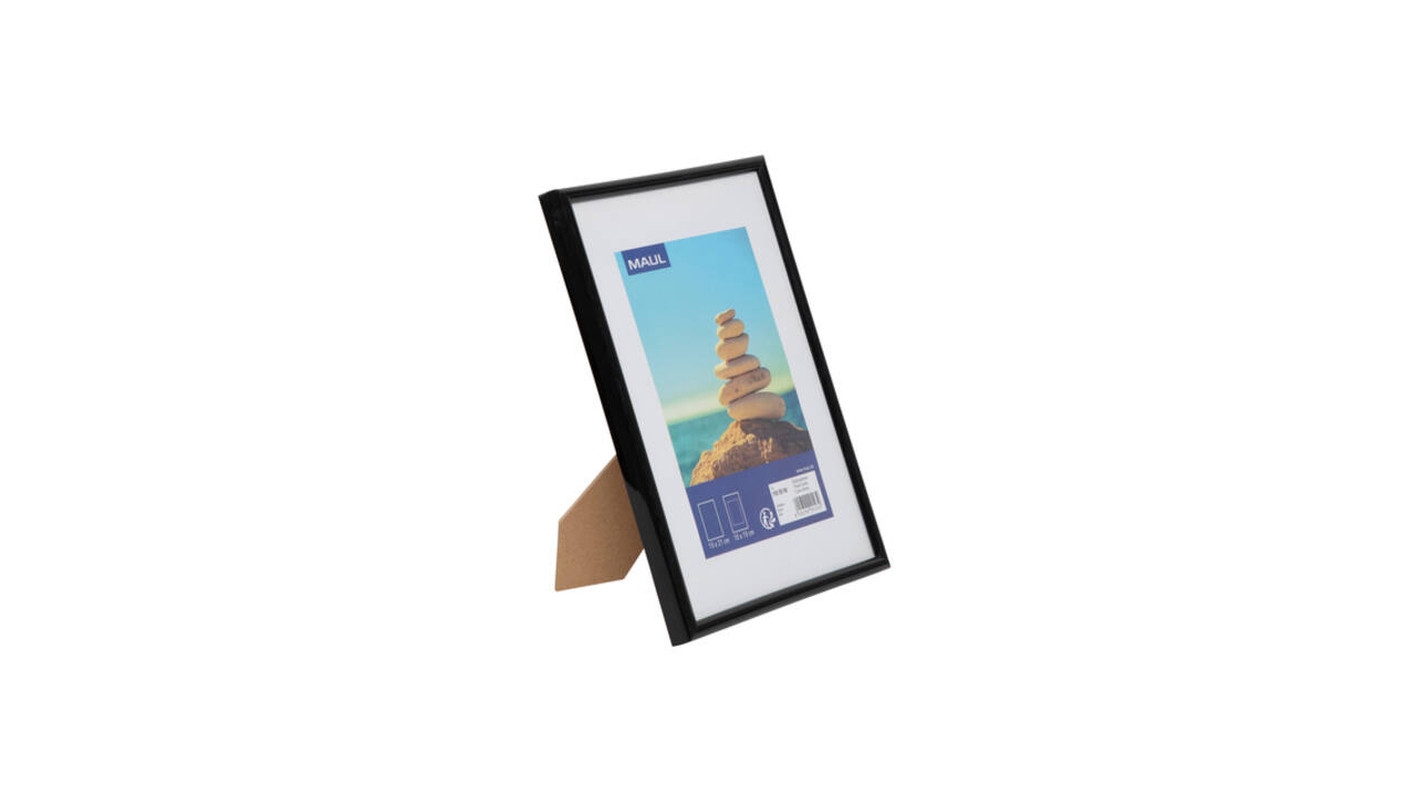 Fotolijst MAUL art 15x21cm kunststof frame zwart