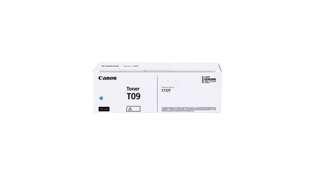 Tonercartridge Canon T09 blauw