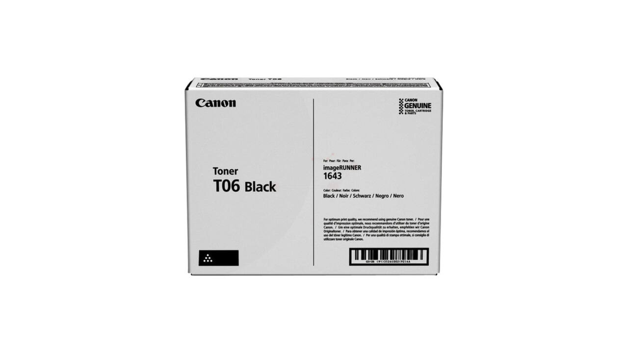 Tonercartridge Canon T06 zwart