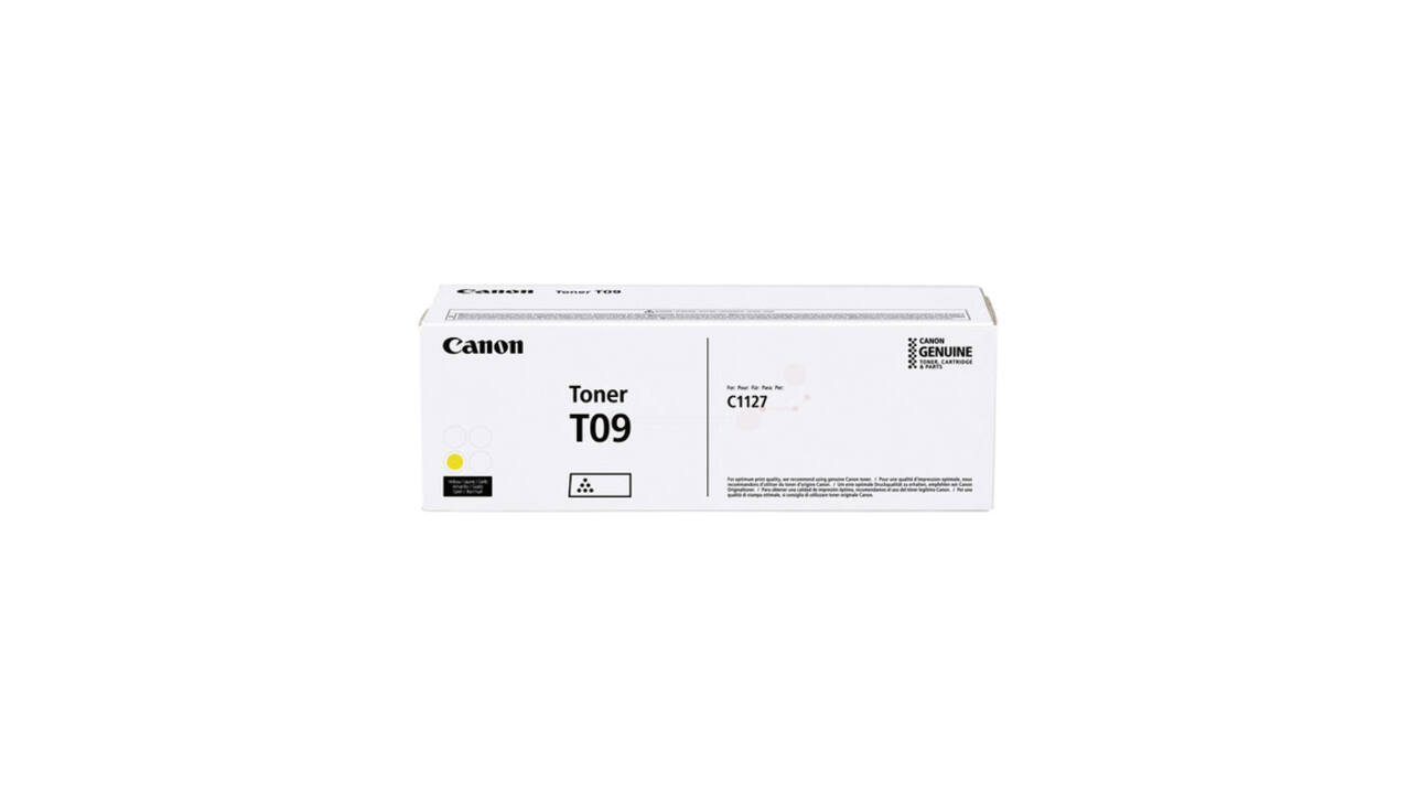 Tonercartridge Canon T09 geel