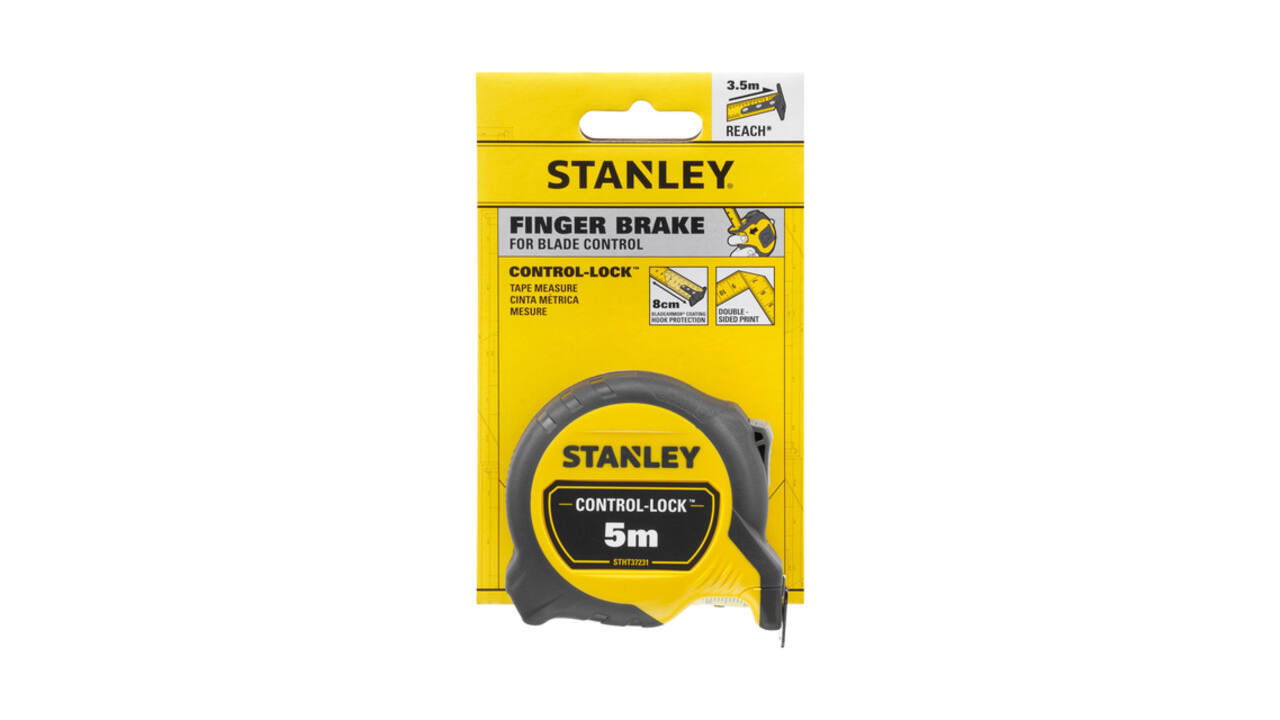 Rolmaat Stanley Control-Lock 5 meter 25mm