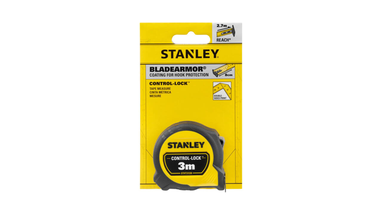 Rolmaat Stanley Control-Lock 3 meter 19mm