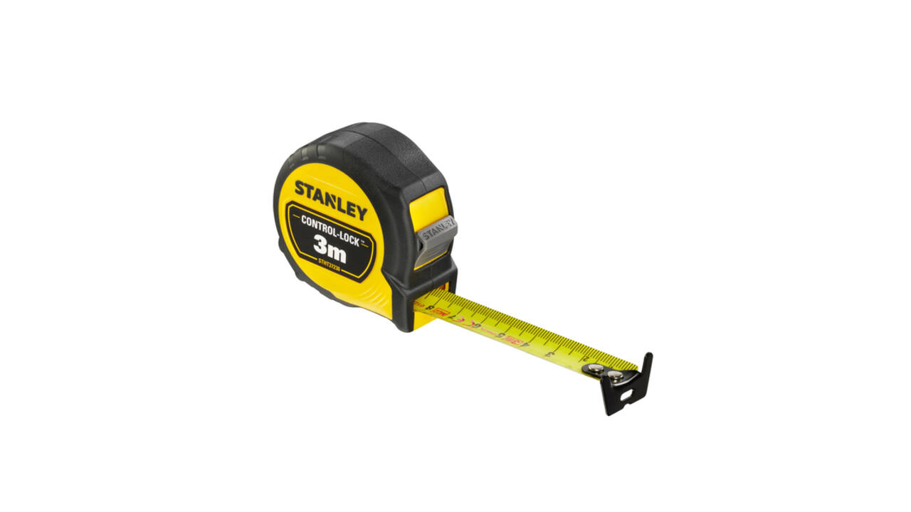 Rolmaat Stanley Control-Lock 3 meter 19mm
