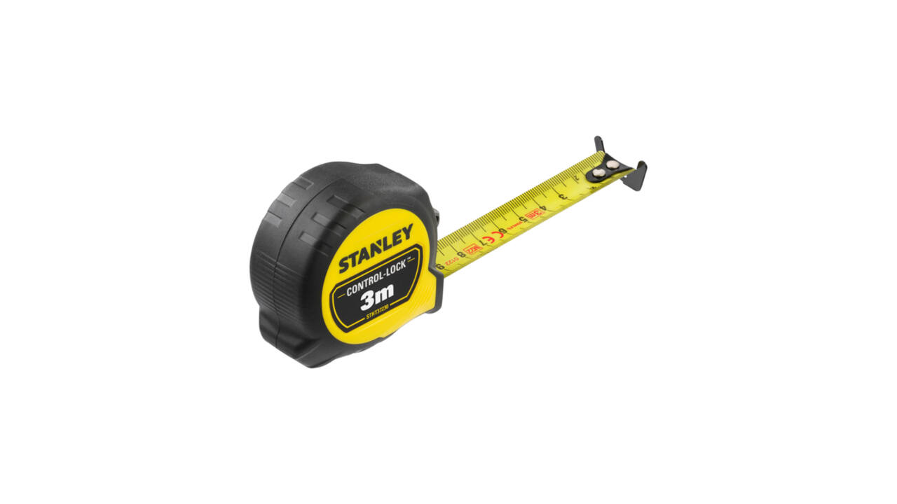 Rolmaat Stanley Control-Lock 3 meter 19mm