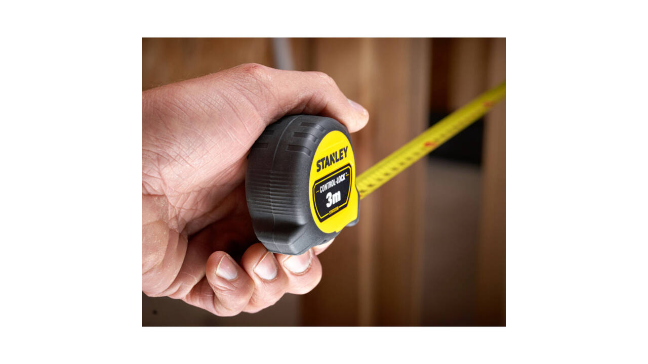 Rolmaat Stanley Control-Lock 3 meter 19mm