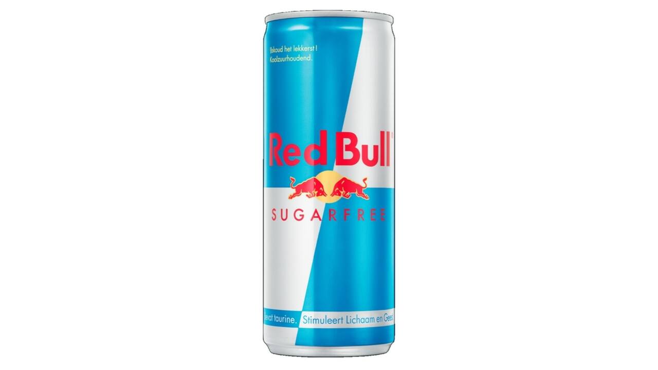 Energiedrank Red Bull sugarfree blik 250 ml