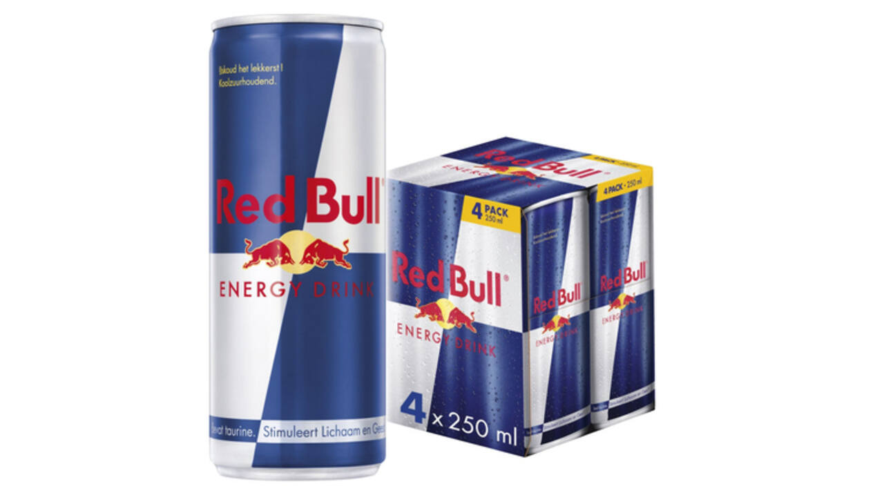 Energiedrank Red Bull blik 250ml