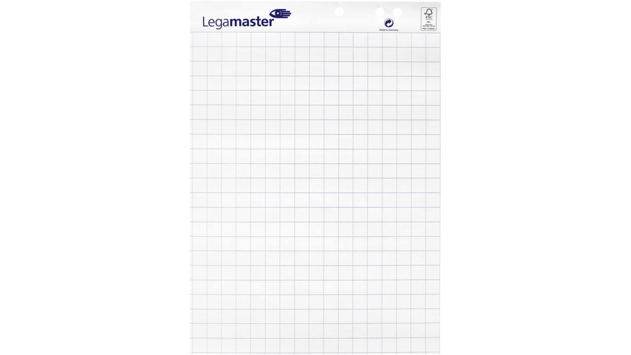 Flipoverpapier Legamaster ruit 20vel 5stuks