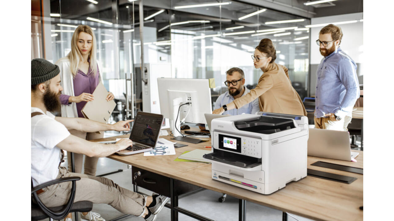 Multifunctional inktjet printer Epson Workforce WF-C5890DWF