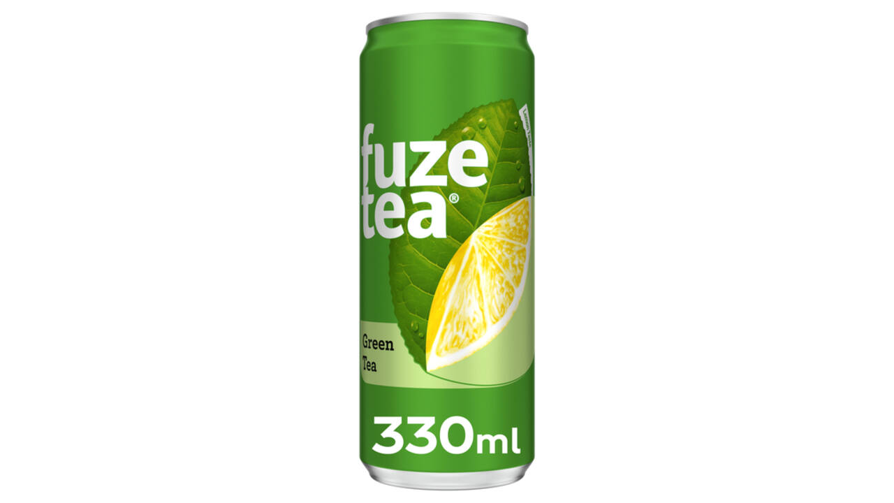 Frisdrank Fuze Tea green tea blik 330ml
