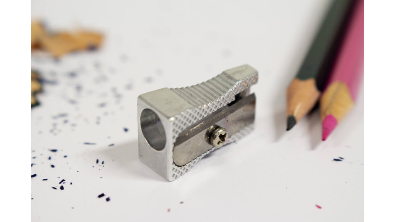 Puntenslijper Westcott aluminium enkel kegelvorm