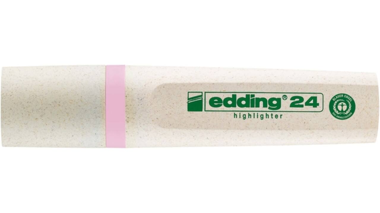 Markeerstift edding 24 EcoLine pastel roze