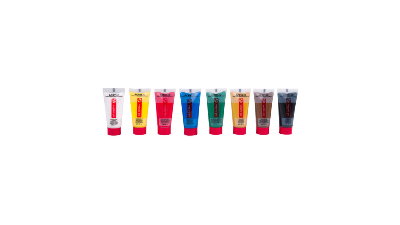 Acrylverf Talens Art Creation assorti 8 tubes à 12ml