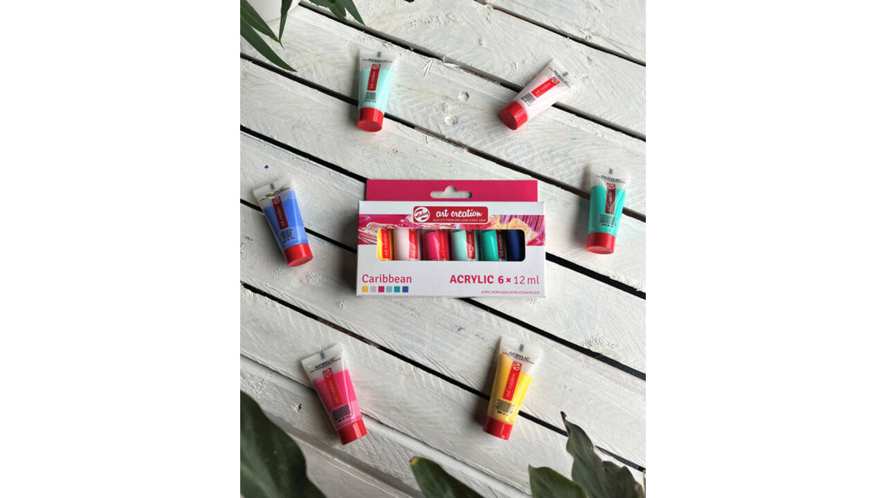 Acrylverf Talens Art Creation Caribbean assorti 6 tubes à 12ml