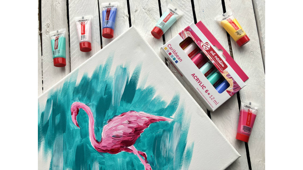 Acrylverf Talens Art Creation Caribbean assorti 6 tubes à 12ml